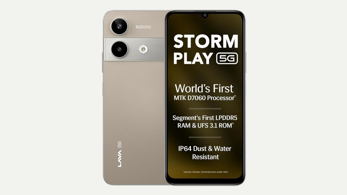 Lava Storm Play 5G Performance